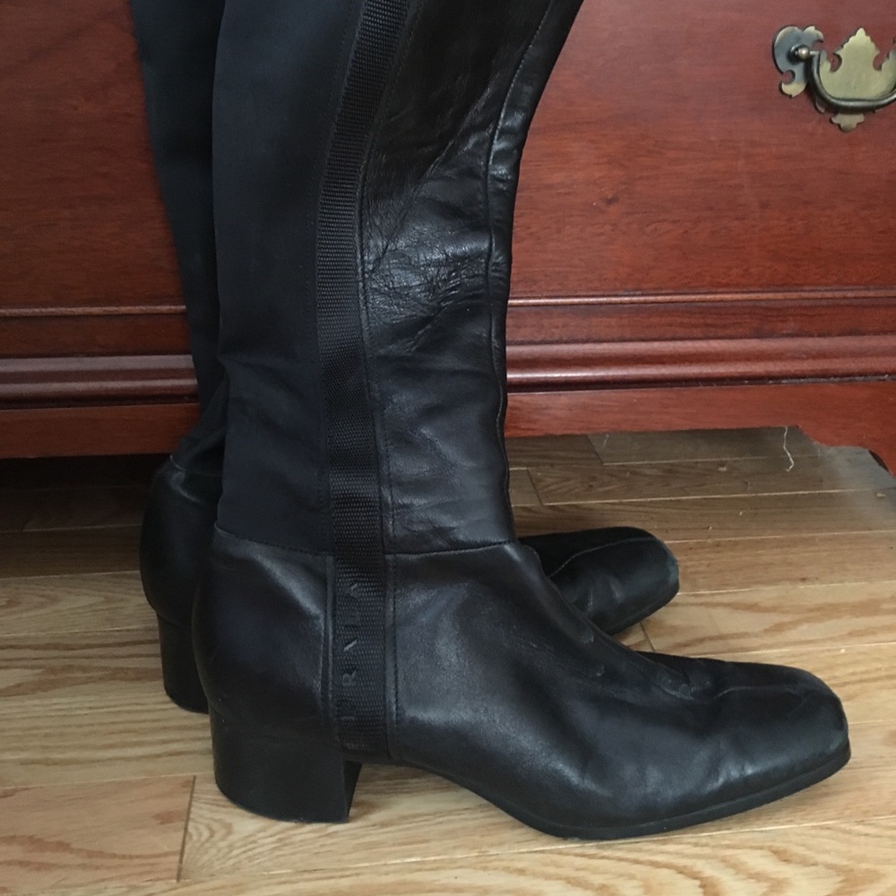 Black Prada boots!